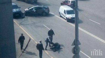 зверски екшън пловдив обезумял шофьор нападна мъж счупи ръката заради забележка