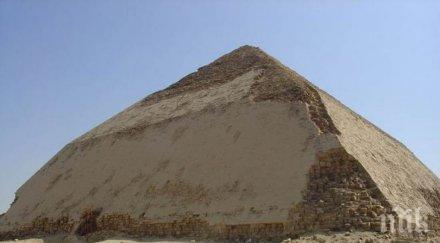 откриха тайна камера пирамидата снофру