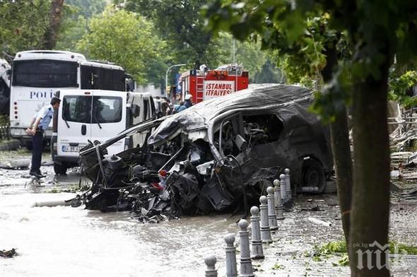 ПЪРВО В ПИК! Адският взрив в Истанбул уби двама, ранените са 18 (ВИДЕО и СНИМКИ)