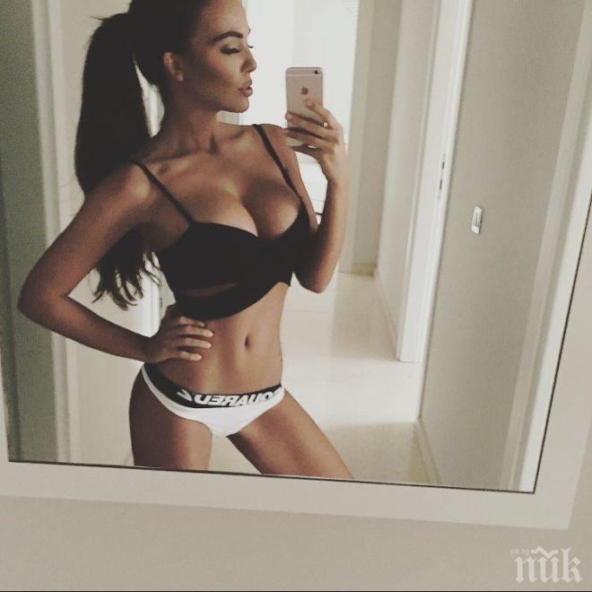 Ни Ло си пази маникюра, цял отбор прислуга я обслугва