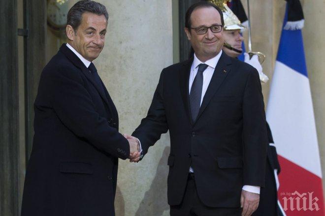 Оланд отрязал Саркози за билети за Евро 2016