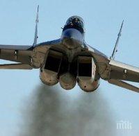 ИЗВЪНРЕДНО ОТ РУСИЯ! МиГ 29 се разби край Москва, пилотът загина (ВИДЕО)