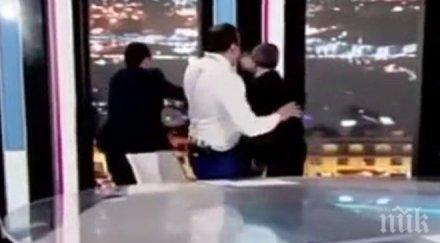 грузия спор депутат общински съветник прерасна бой