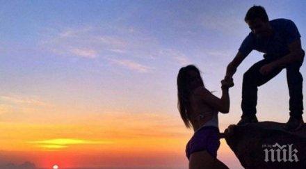 шокираща драма съвременни ромео жулиета хванаха ръце полетяха 100 метрова пропаст