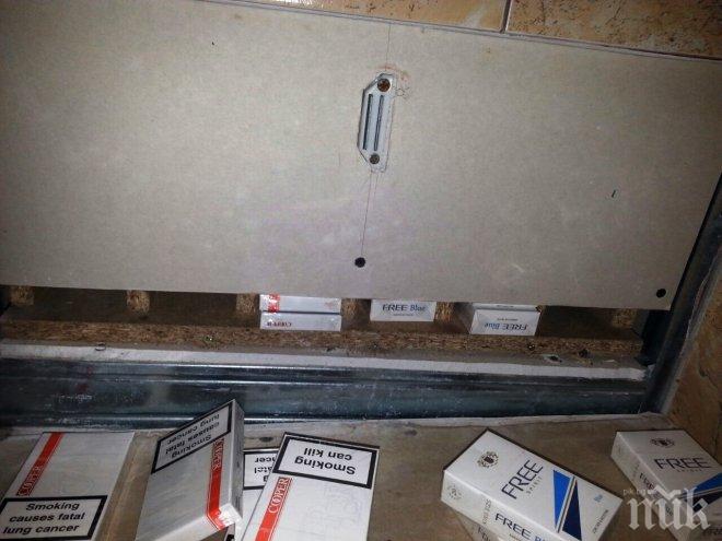 Задържаха контрабандни цигари на Капитан Андреево
