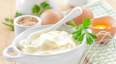 майонези яйца правят