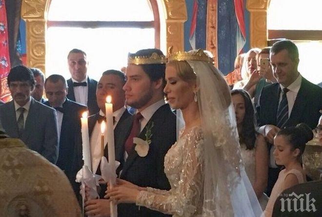 СВАТБА НА ГОДИНАТА! Милионерът Миню Стайков заведе пред олтара дъщеря си Яна (СНИМКИ) 