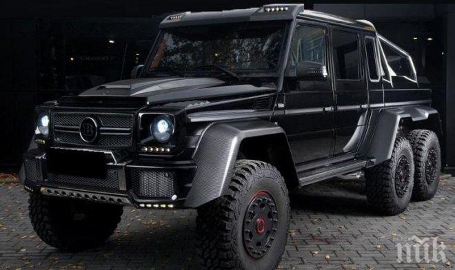 Две чудовища на „Мерцедес”  най-скъпи на пазара у нас