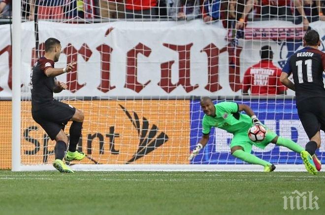 САЩ олгави група А на Копа Америка след загуба на Колумбия