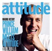 Принц Уилям лъсна на корицата на гей списание