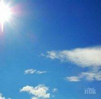 Слънчево и горещо, с температури до 34 градуса