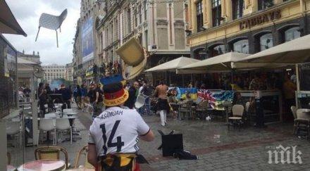 полицията идентифицира германските хулигани предизвикали безредици лил