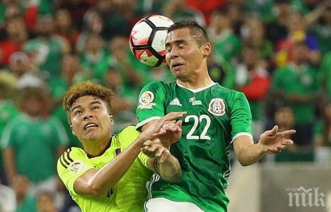 Мексико и Венецуела не се победиха в спор за първото място в група С на Копа Америка

