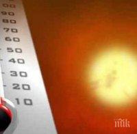 Горещата вълна настъпва! Синоптиците предупреждават за опасни жеги в петък! Живакът скача до 39 градуса