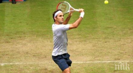 федерер класира четвъртфиналите хале