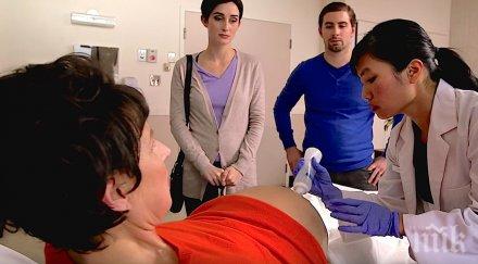 тъща бременна неговите близнаци седмици късно