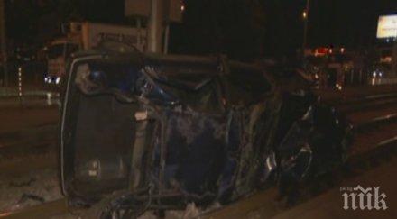 челният сблъсък ботевградско гонка момче черепно мозъчна травма тежко състояние снимка