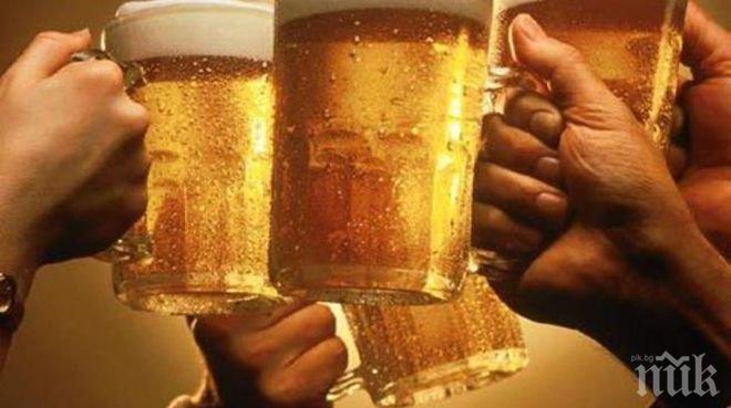 Евро 2016 върви с бира на открито в София 
