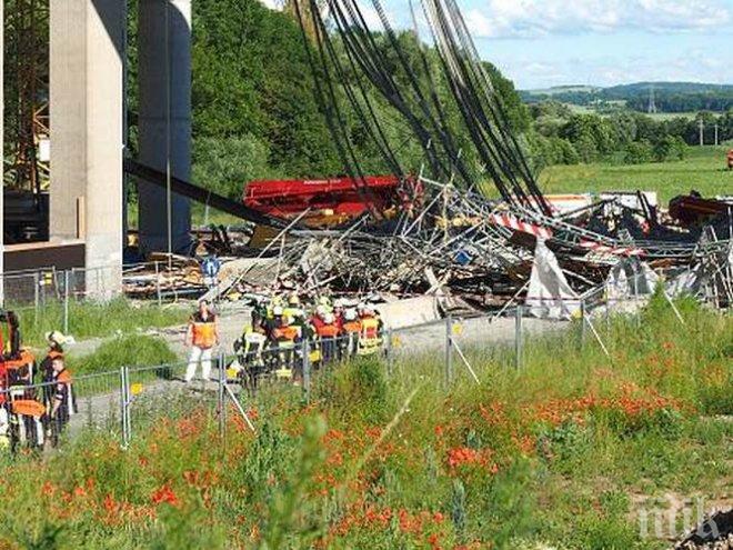 Трагедия! Един загинал и шест ранени при рухването на строително скеле в Германия 