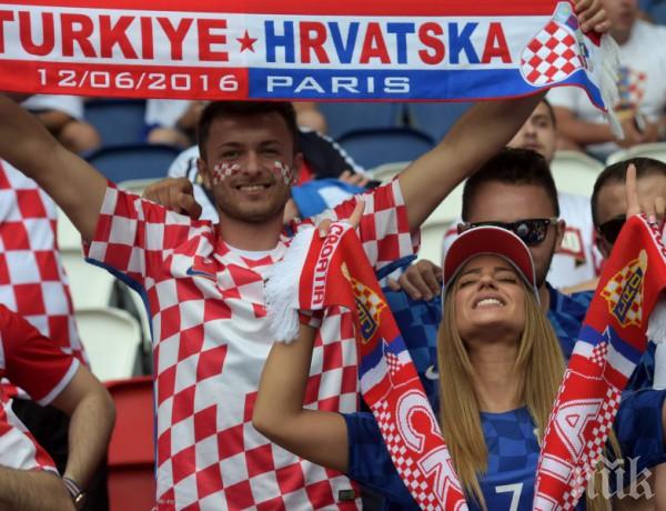 НА ЖИВО: Чехия и Хърватия излизат в здрава битка на Евро 2016

