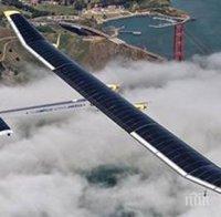 Бертран Пикар поема над Атлантика със Слънчев импулс 2 