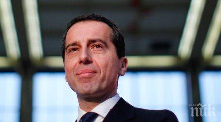 австрийският канцлер участва гей фестивала виена