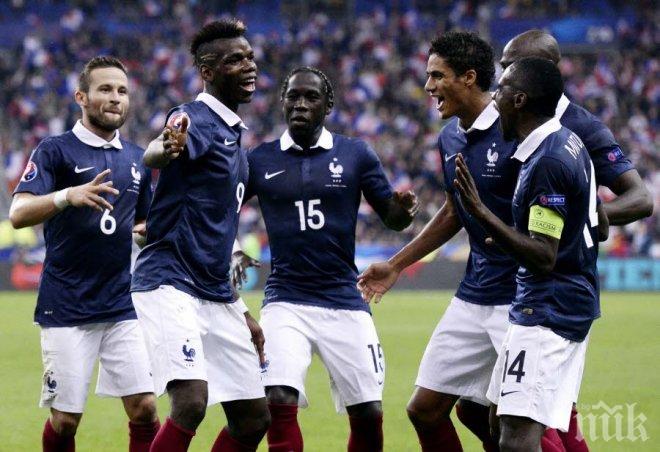 Франция - Швейцария - вижте съставите!
