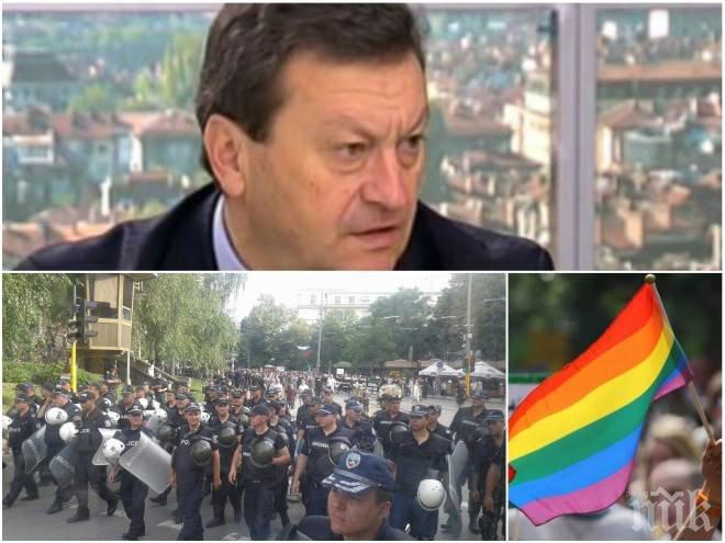 Депутатът Таско Ерменков ексклузивно пред ПИК за гей парада: Парадират само комплексарите, никой не им ограничава правата
