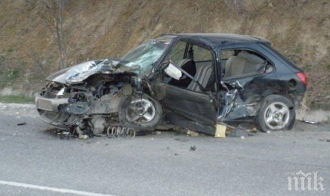 Челен удар на Е-79 край Благоевград, 4 деца се отърваха на косъм