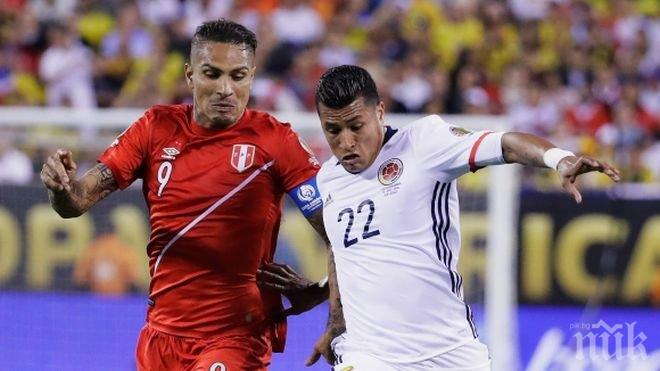 Рулетката на дузпите прати Колумбия на полуфинал