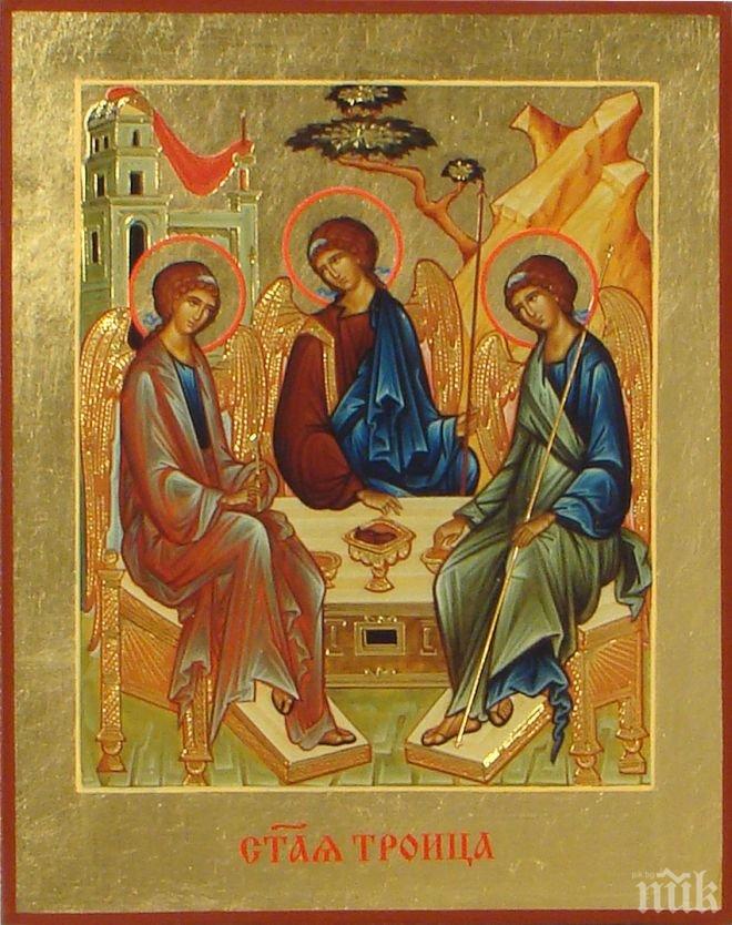 На Свети дух църквата прославя Светата Животворна Троица