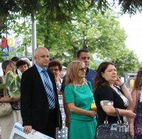 Общинските съветници от ГЕРБ-Габрово дариха монитори на Дневния център за деца с увреждания