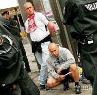 Полицията издирва футболни хулигани на полско-германската граница