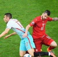 На полувремето: Чехия - Турция 0:1