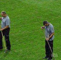 УЕФА ще смени тревното покритие на стадиона в Лил след мача утре