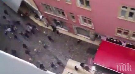 ново меле франция англичани словаци спретнаха здрав бой мача видео