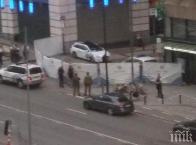 ИЗВЪНРЕДНО В ПИК! СПЕЦОПЕРАЦИЯ В БРЮКСЕЛ! Задържаха терорист-смъртник минута преди да влезе в мола, целият бил опасан с бомби (ВИДЕО и СНИМКИ)