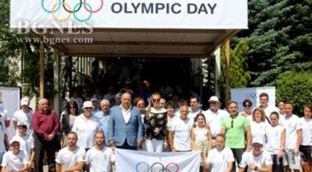 пик отбелязаха олимпийския ден деня българския олимпиец