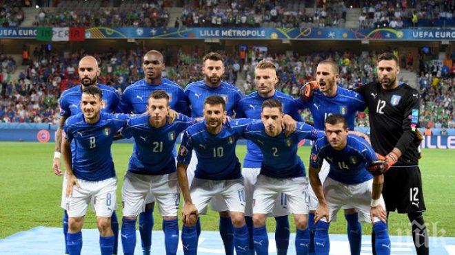 Италианската преса: Скуадра адзура се молеше за милост на Ирландия