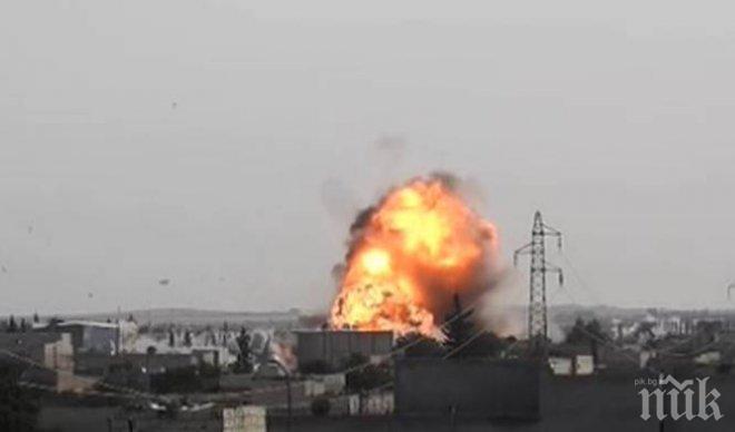 В своята безпомощност „Ислямска държава“ праща смъртници, за да рушат (ВИДЕО)