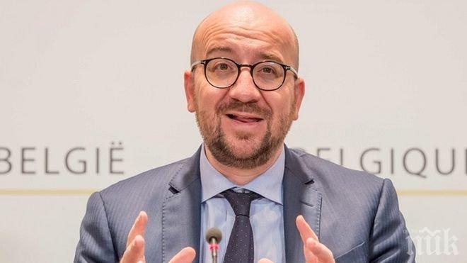 Белгийският премиер иска закрито заседание на лидерите на ЕС