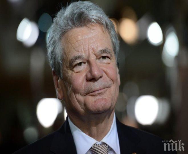 Първо в ПИК! Германският президент идва в парламента