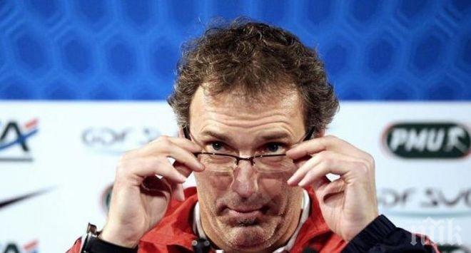 Лоран Блан напуска ПСЖ с 22 милиона евро в джоба