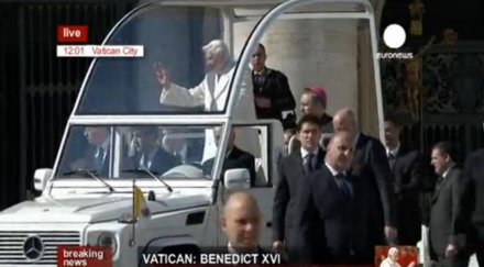 папата даде последната аудиенция плсвпетър