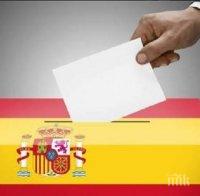 Избирателната активност на парламентарните избори в Испания е надвишила 50%