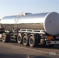 екшън магистрала тракия преобърна цистерна снимка