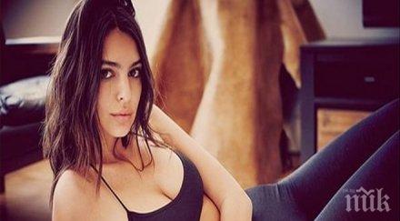 милион харесвания социалните мрежи красивата спортистка съблече вижте без грам дрехи нея горещи снимки