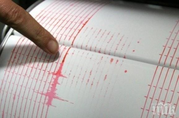 Земетресение стресна Киргизия и Таджикистан