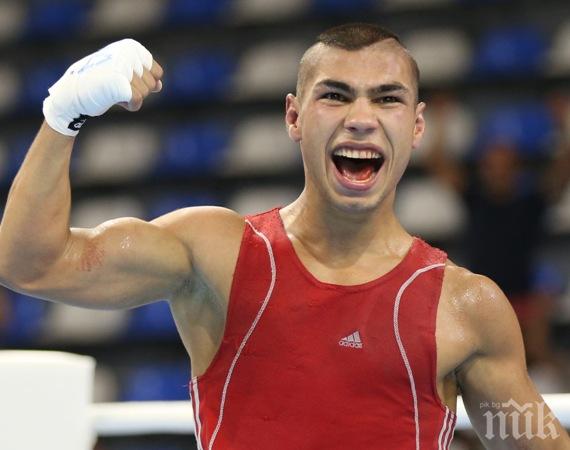 Даниел Асенов се класира за финала на олимпийската квалификация по бокс в Баку