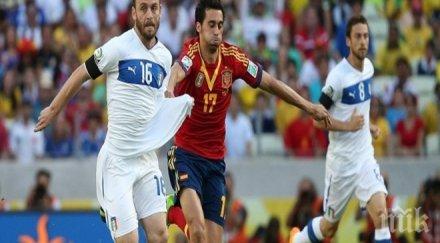 испания италия готови голямо дерби стартовите състави мача живо